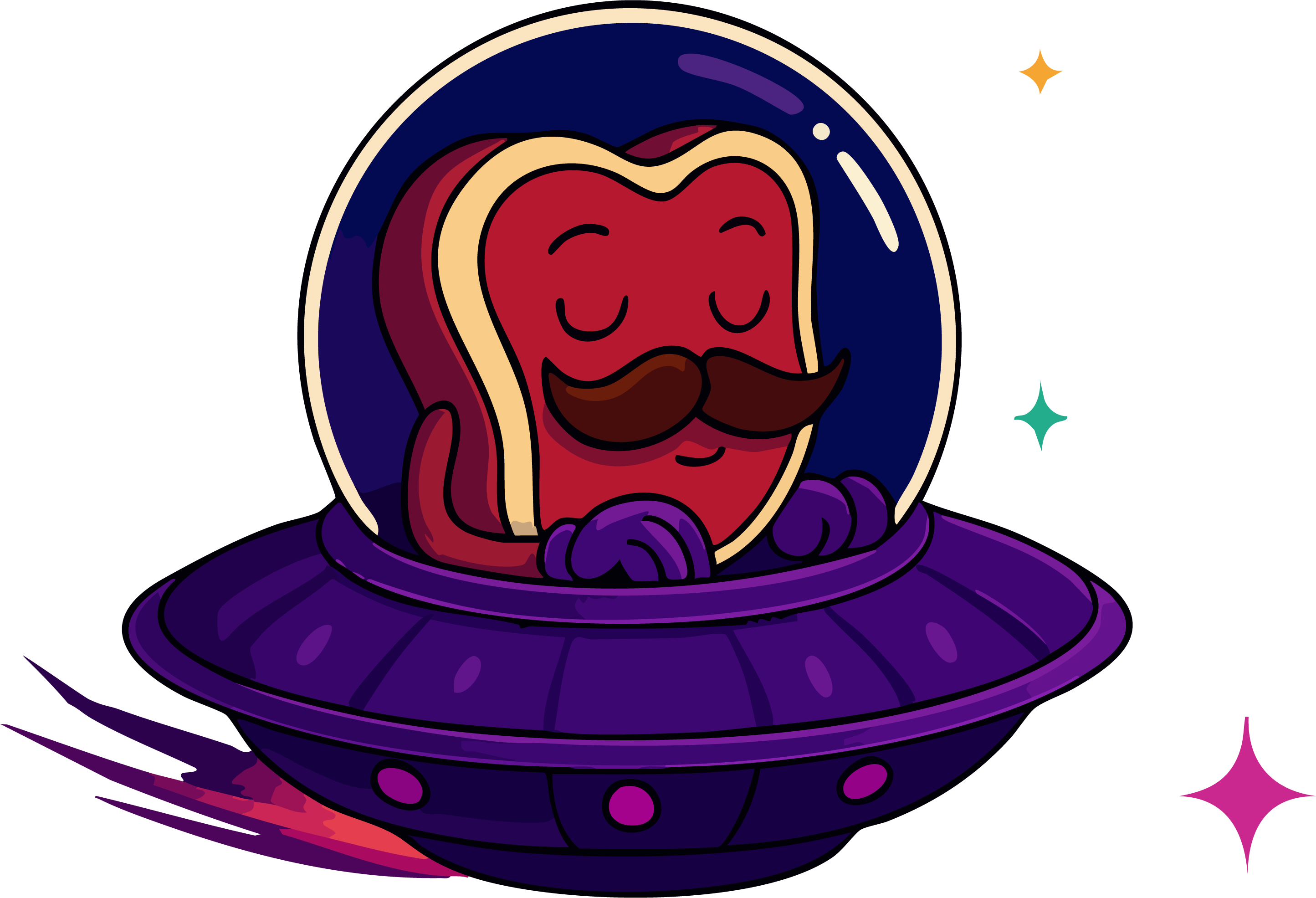 SteakStache in Space
